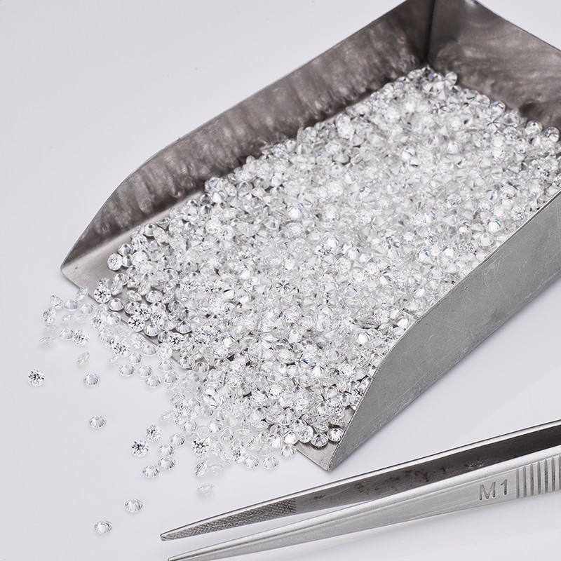 High Quality D Color Round 0.8-10mm VVS1 Moissanite Loose GRA Factory Directly