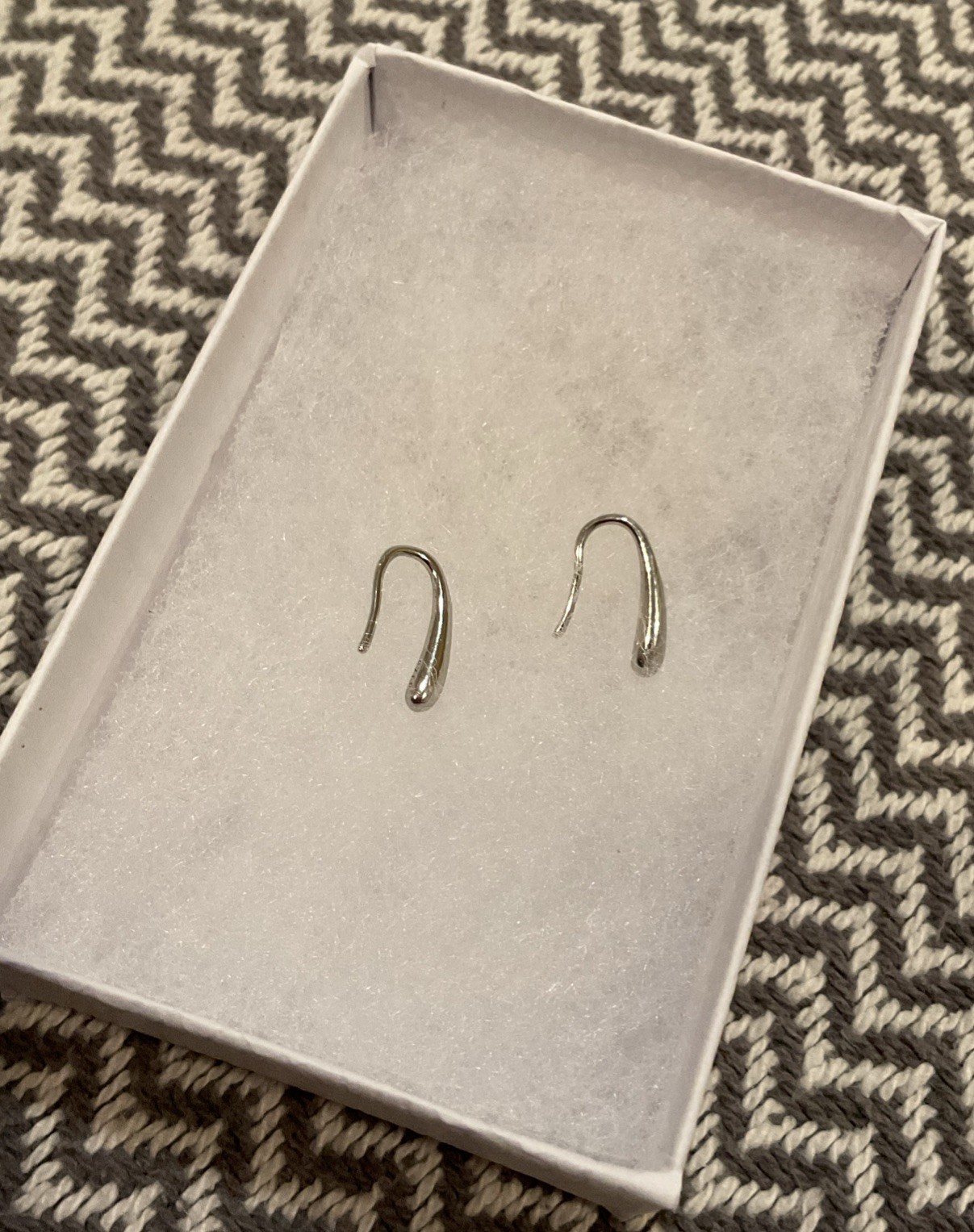 925 Sterling Silver Dangle Earrings, Tear Drop Hook Dangle Drop Earrings -Women