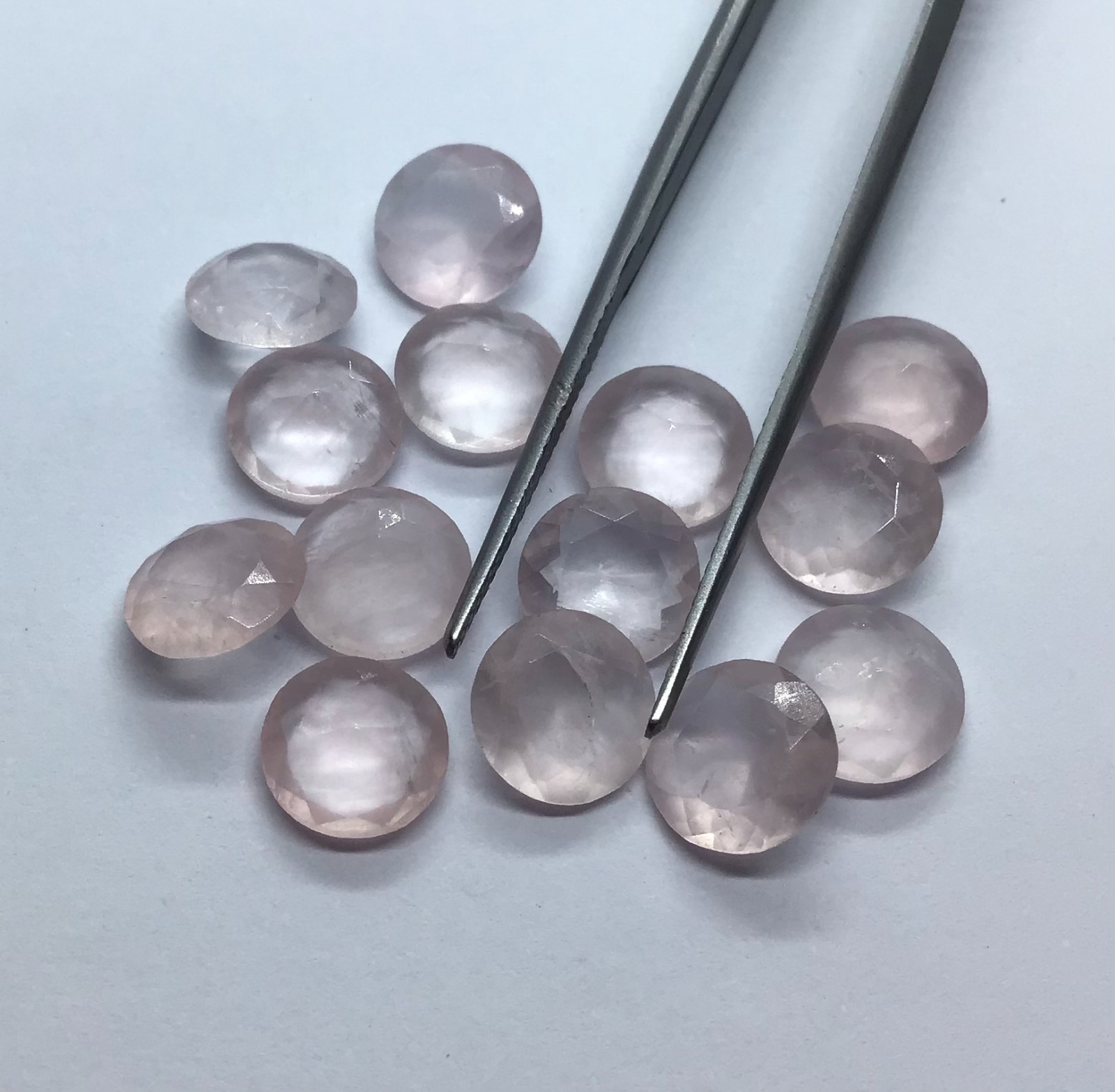 Natural Round Cut Rose Quartz AAA Loose Gemstone For Making All Type Jewelry