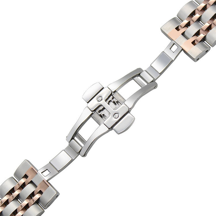 High Quality Solid Stainless Steel Watch Band Strap Metal Quick Release 20 22mm