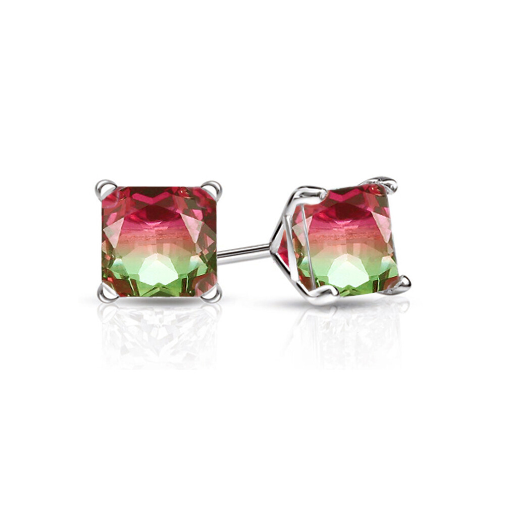925 Sterling Silver Watermelon Cz Studs for Girls and Women – 5 Styles!!