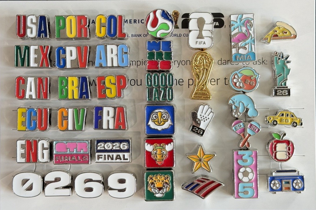 FIFA World Cup 2026 Bank Of America Bracelet Charm