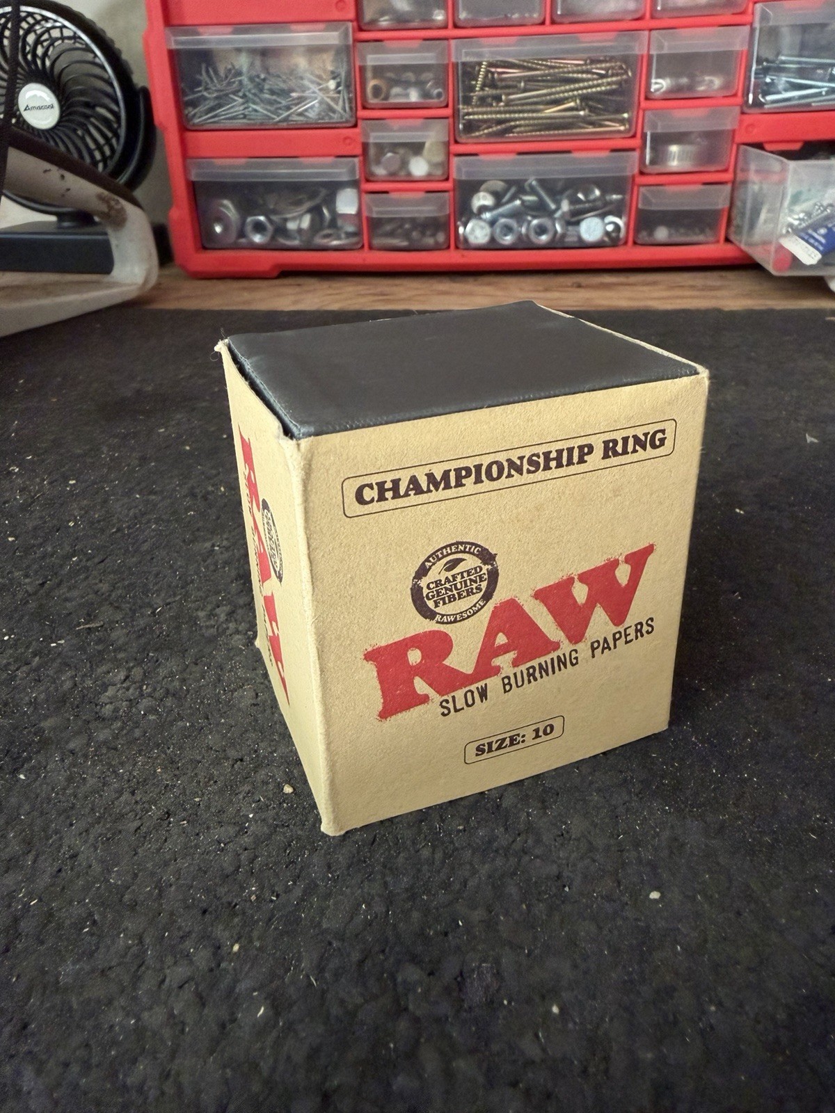 RAW Championship Ring — Size 10 — Brand New in Box — Authentic