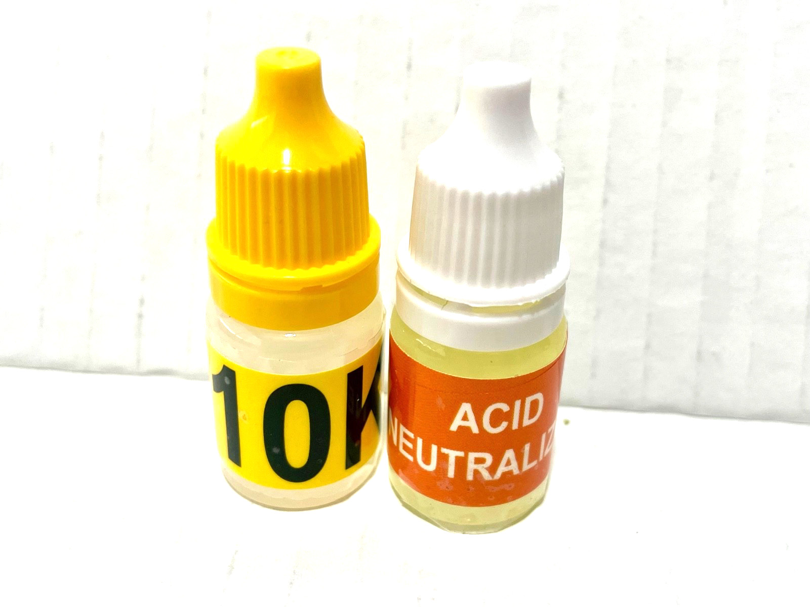 Gold Silver Platinum Testing Kit – Test 10k 14k 18k 22k-24k .999 .925 Sterling
