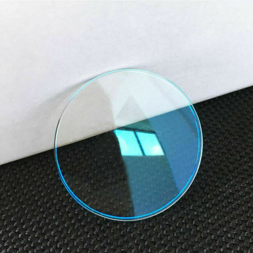 1.2mm Thickness Blue AR Coated Double Dome Mineral Watch Glass Crystal 33mm