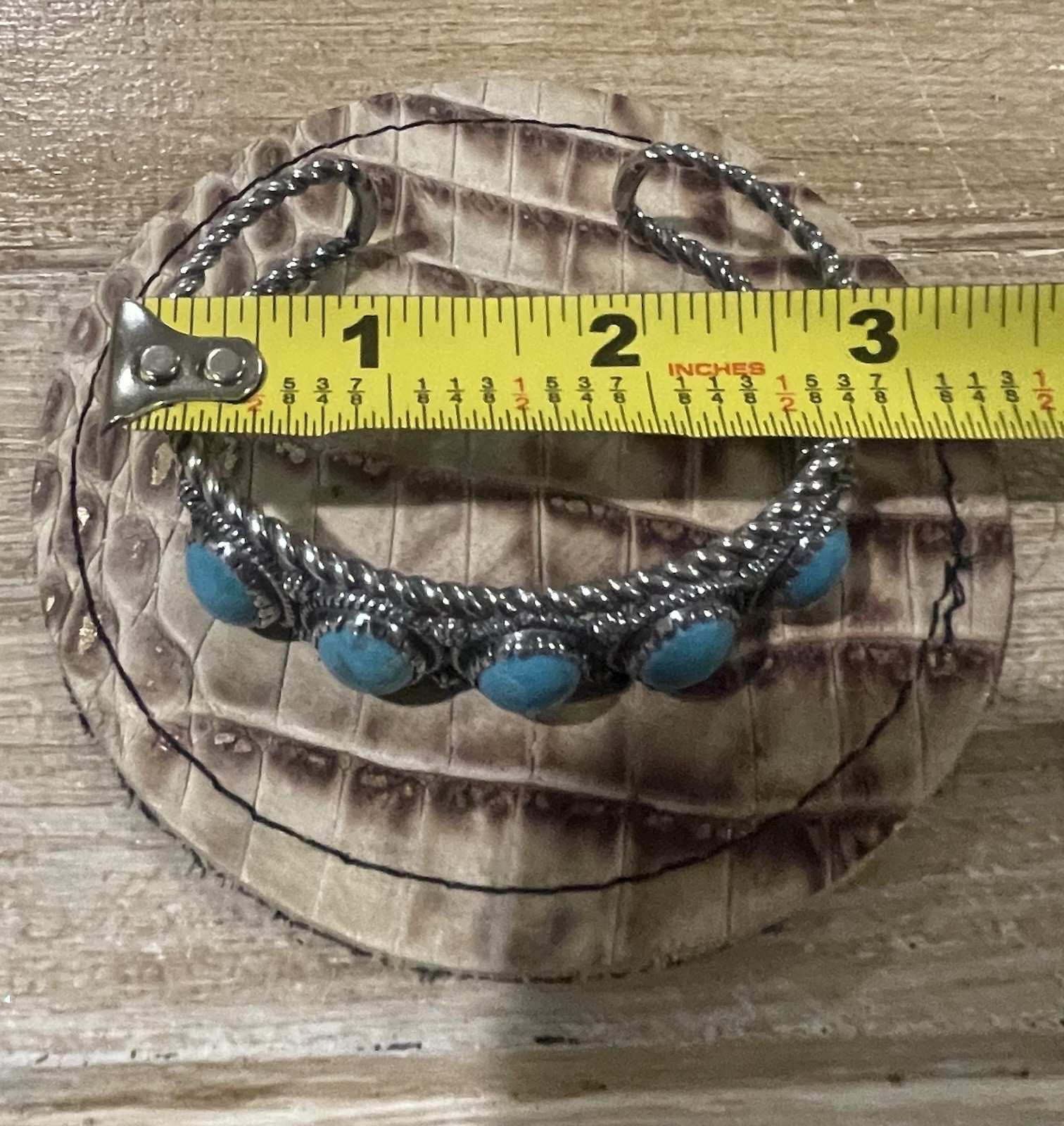 Carolyn Pollack Turquoise Sterling Silver Cuff Bracelet