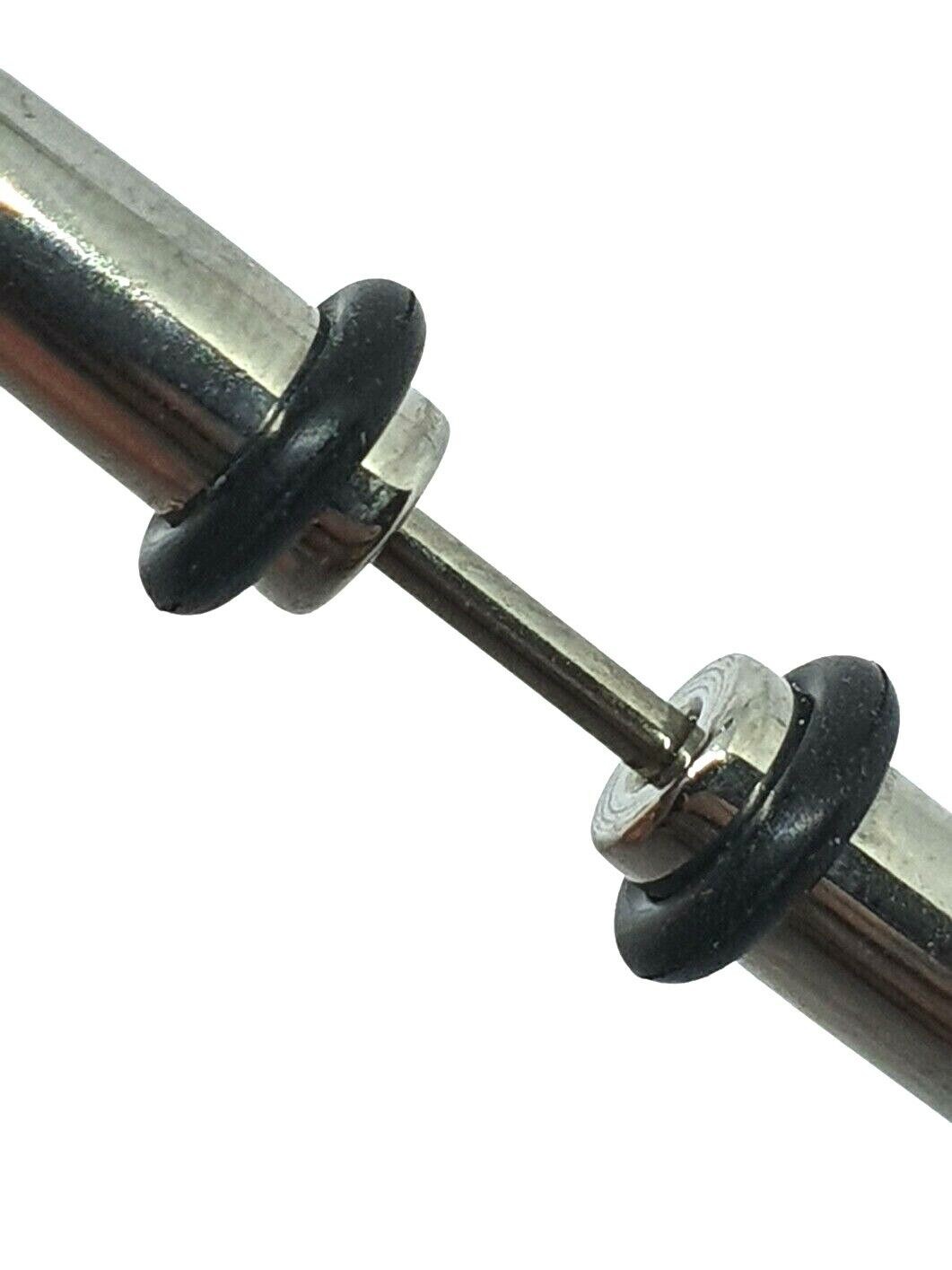 Double Spike Septum Xtra Large Bar Cone 16g (1.2mm) 70mm 316L Jewellery Piercing