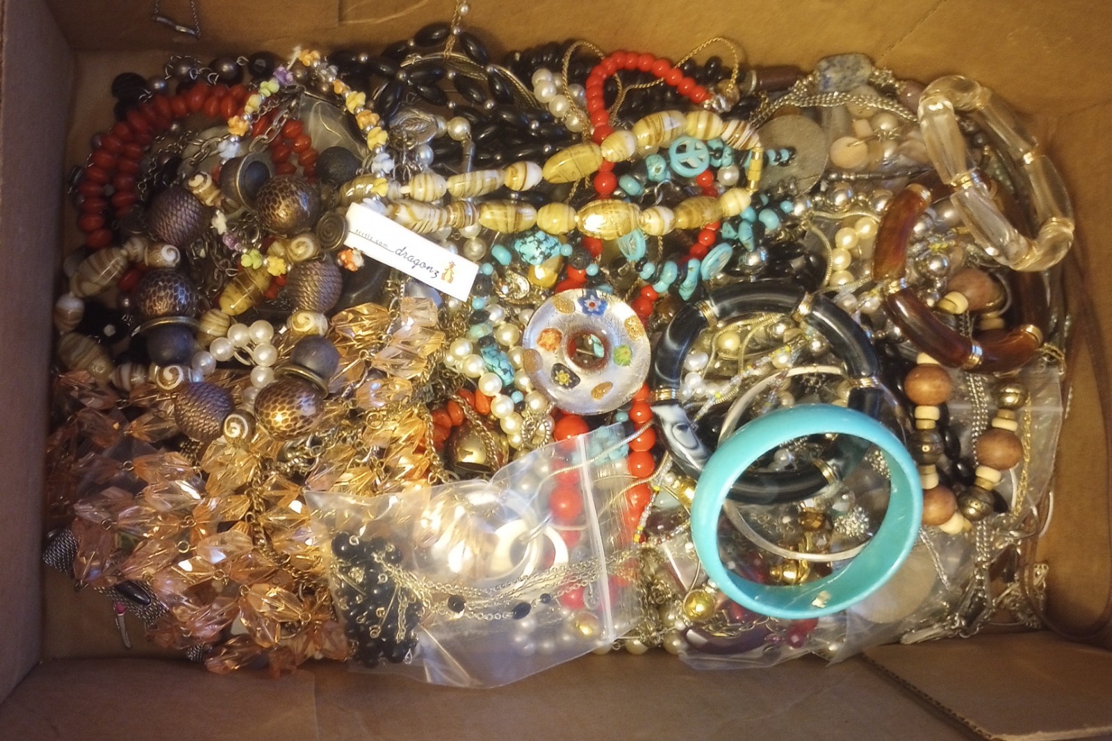 Costume Jewelry Earrings, Bracelets, Necklaces, 10+ LBS, Wear , Resell, Craft