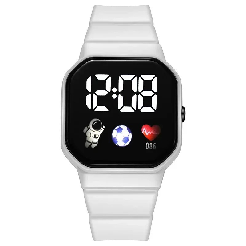 LED Digital Sport Watch Waterproof Wristwatch Men Women Boys Girls Kids Gift