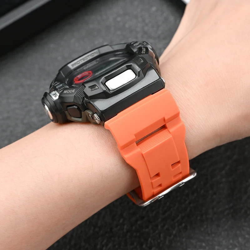 Resin Watch Strap for Casio G-shock G-9200/9100 GW-9200/9101/9102/9110/9125