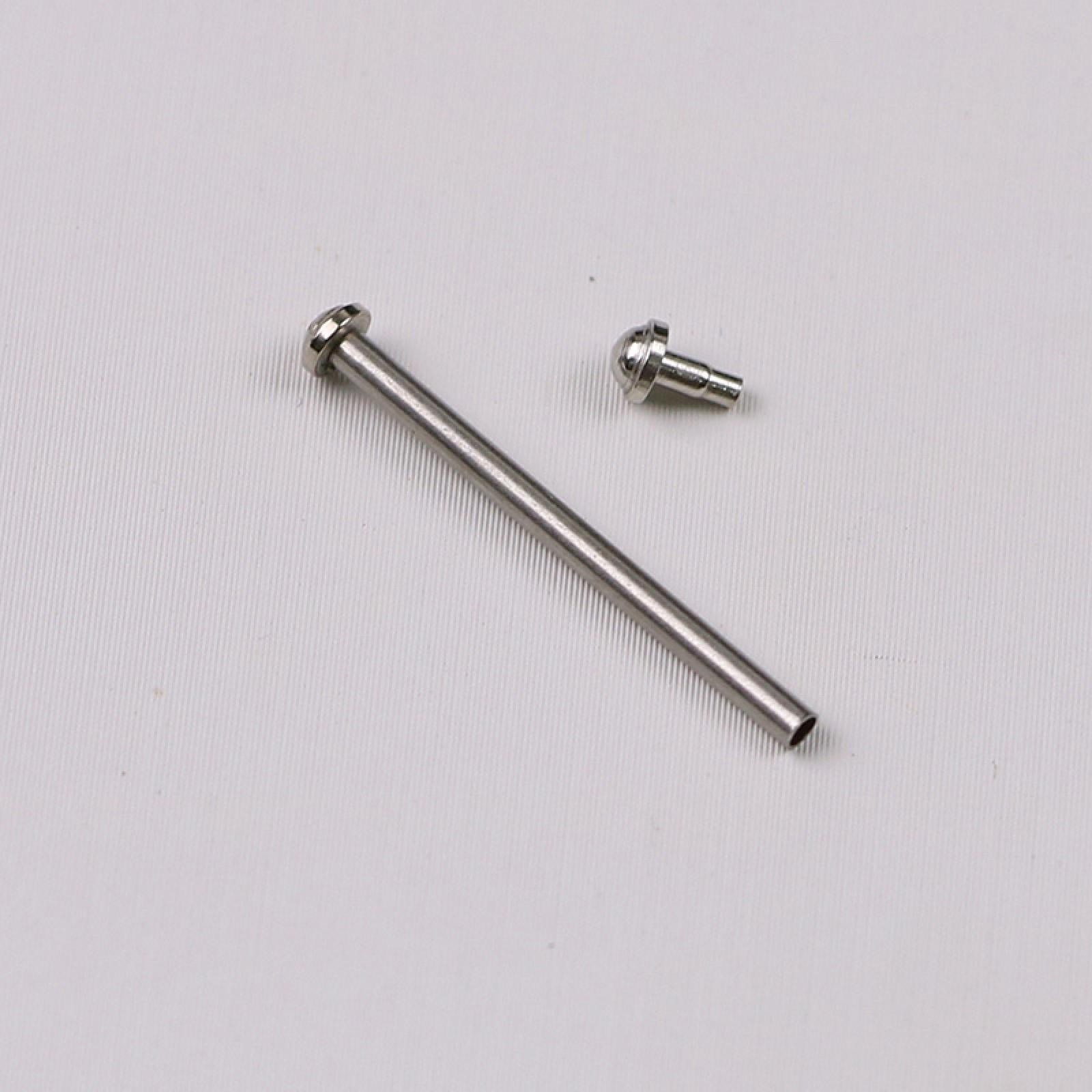 200x 10-28mm 1.3mm Diameter Assorted Watch Band Spring Bar Tubes Screw Lug Type