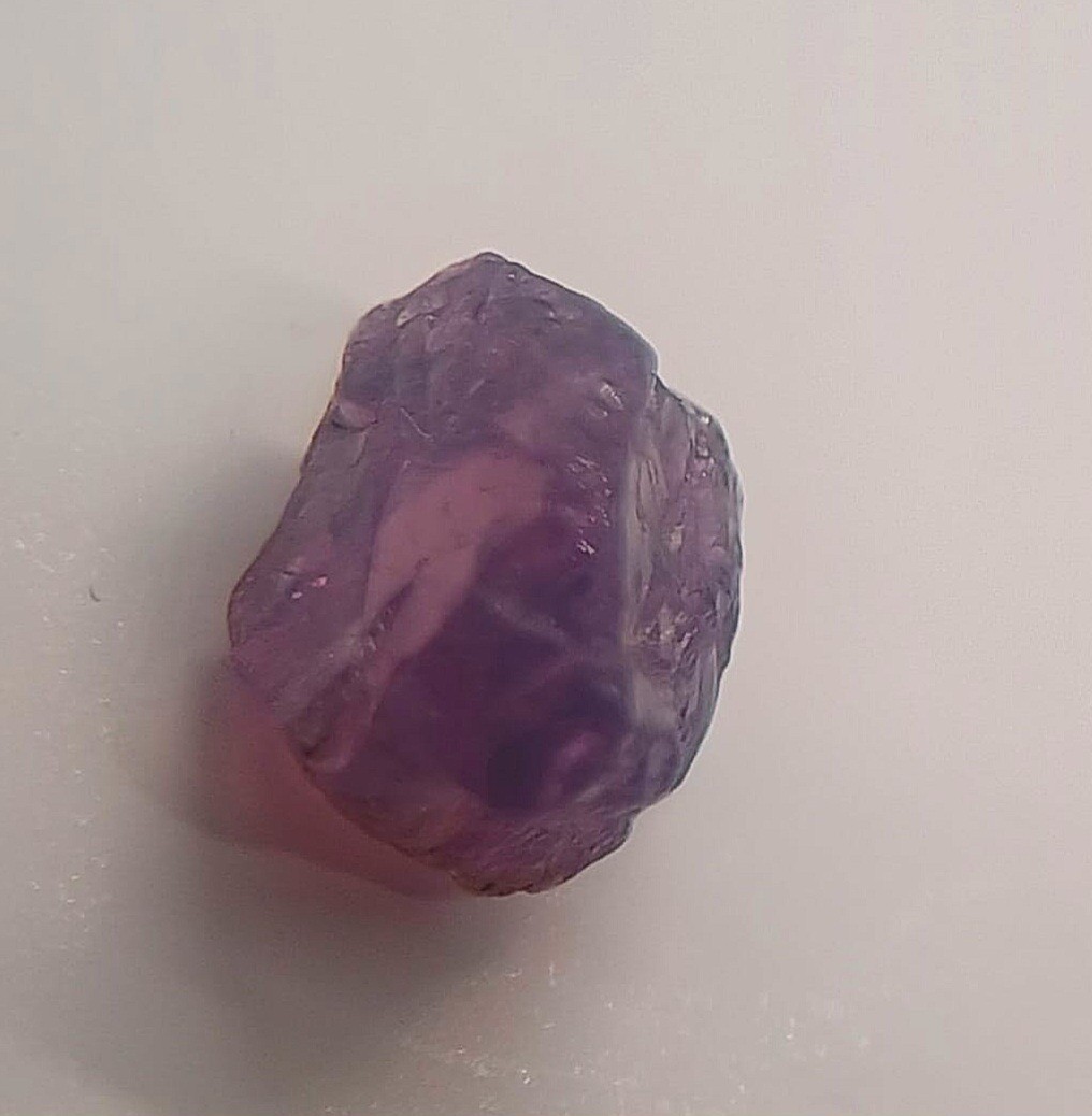 NATURAL AUSTRALIAN Spinel Fancy Vivid Lavander Purple 2.11ct Tasmanian Rough Gem