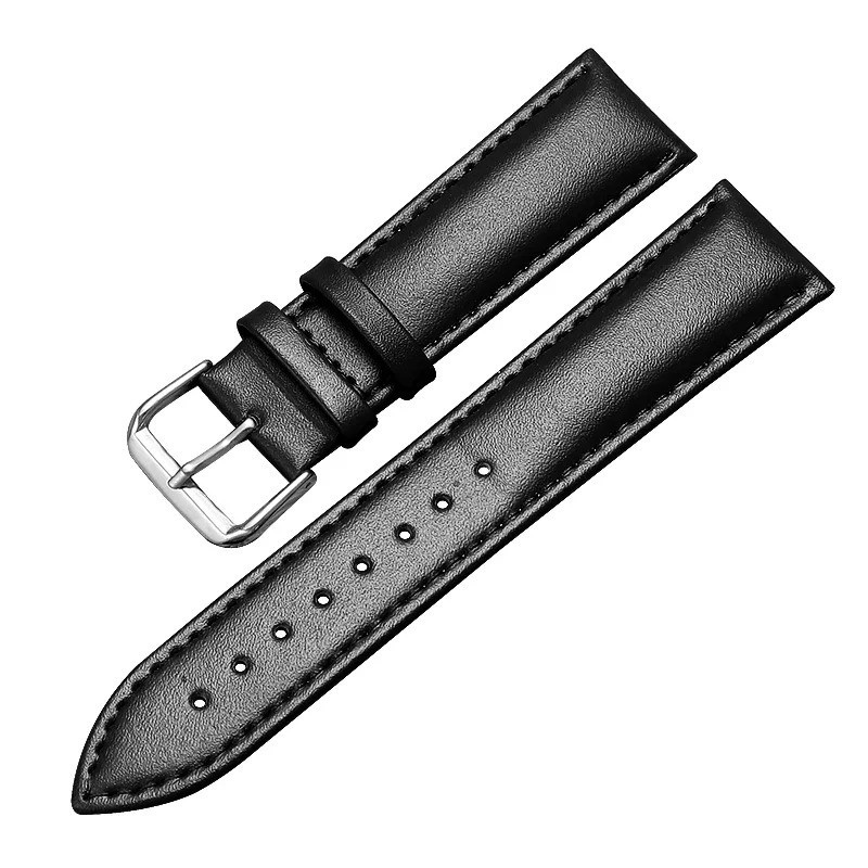 16mm 18mm 20mm 22mm 24mm Genuine Leather Watch Band Strap Bracelet