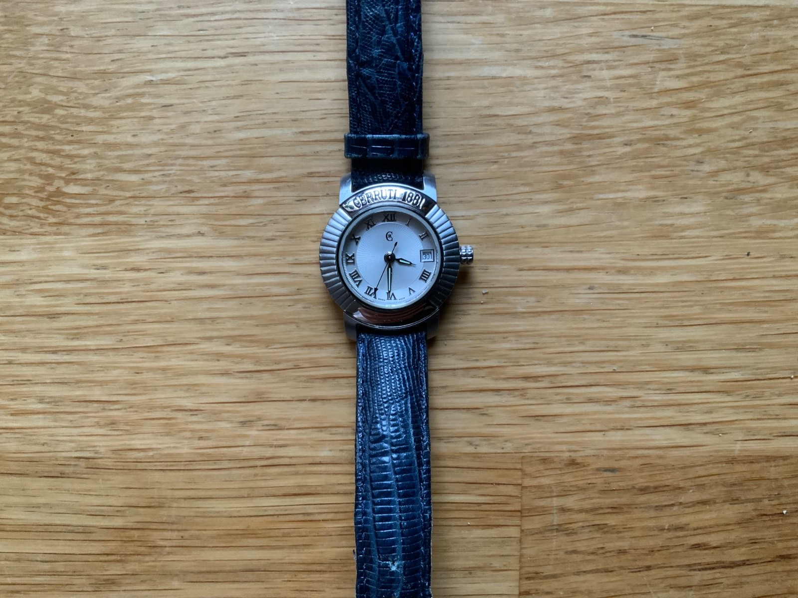 CERRUTI 1881 . . .vintage Ladies wristwatch, original strap, one year warranty