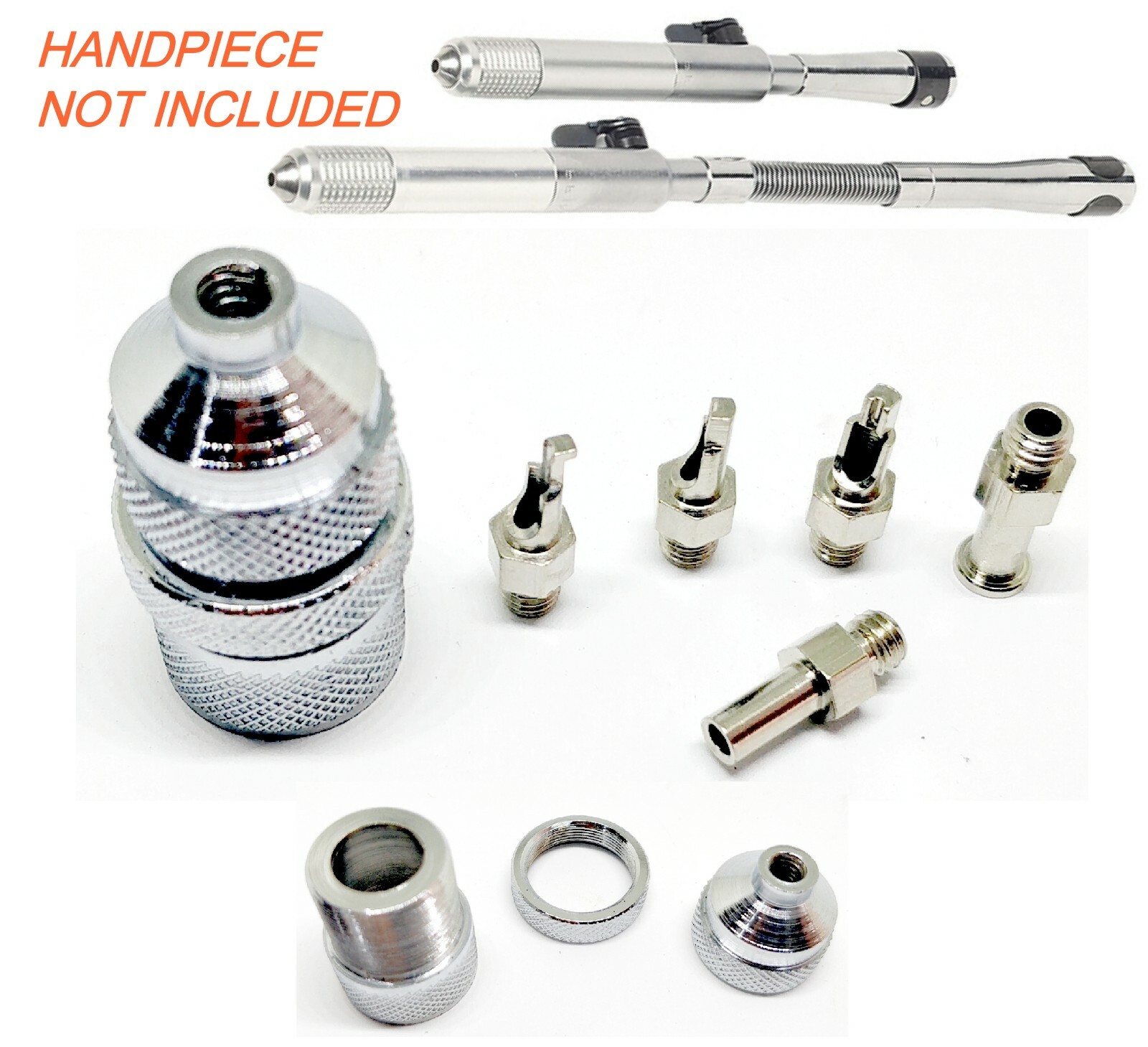 Channel Setting Adapter Kit Setters helper w 5 collet Faro Handpiece Foredom #10