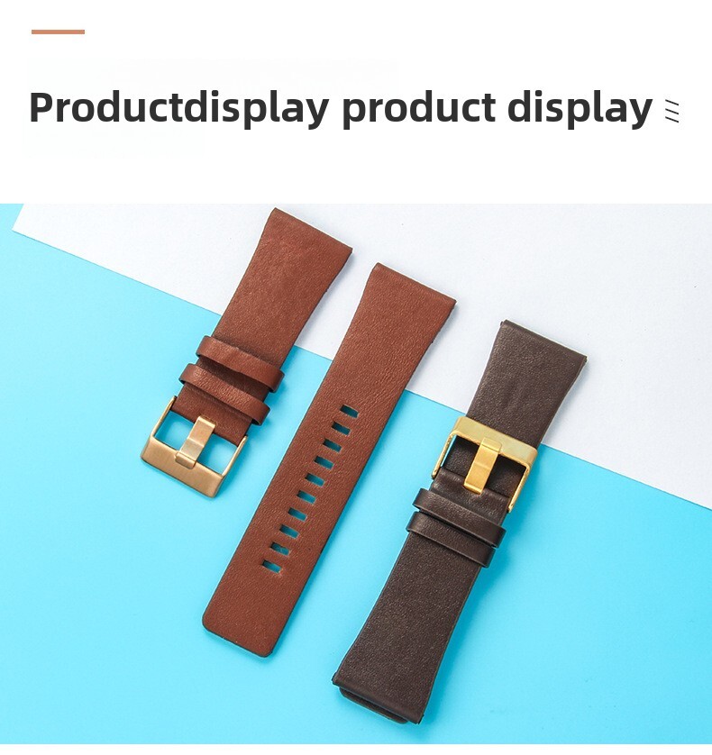 Genuine Leather Watch Band Strap for Diesel DZ7332 7314 7311 22 24 26 28 30 32mm