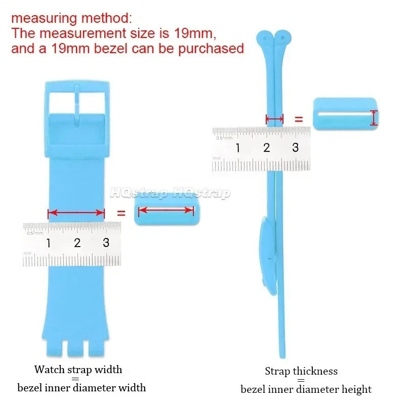 4pcs Silicone Watch Band Keeper Loop Rubber Strap Holder Rings 12mm-22mm Univers