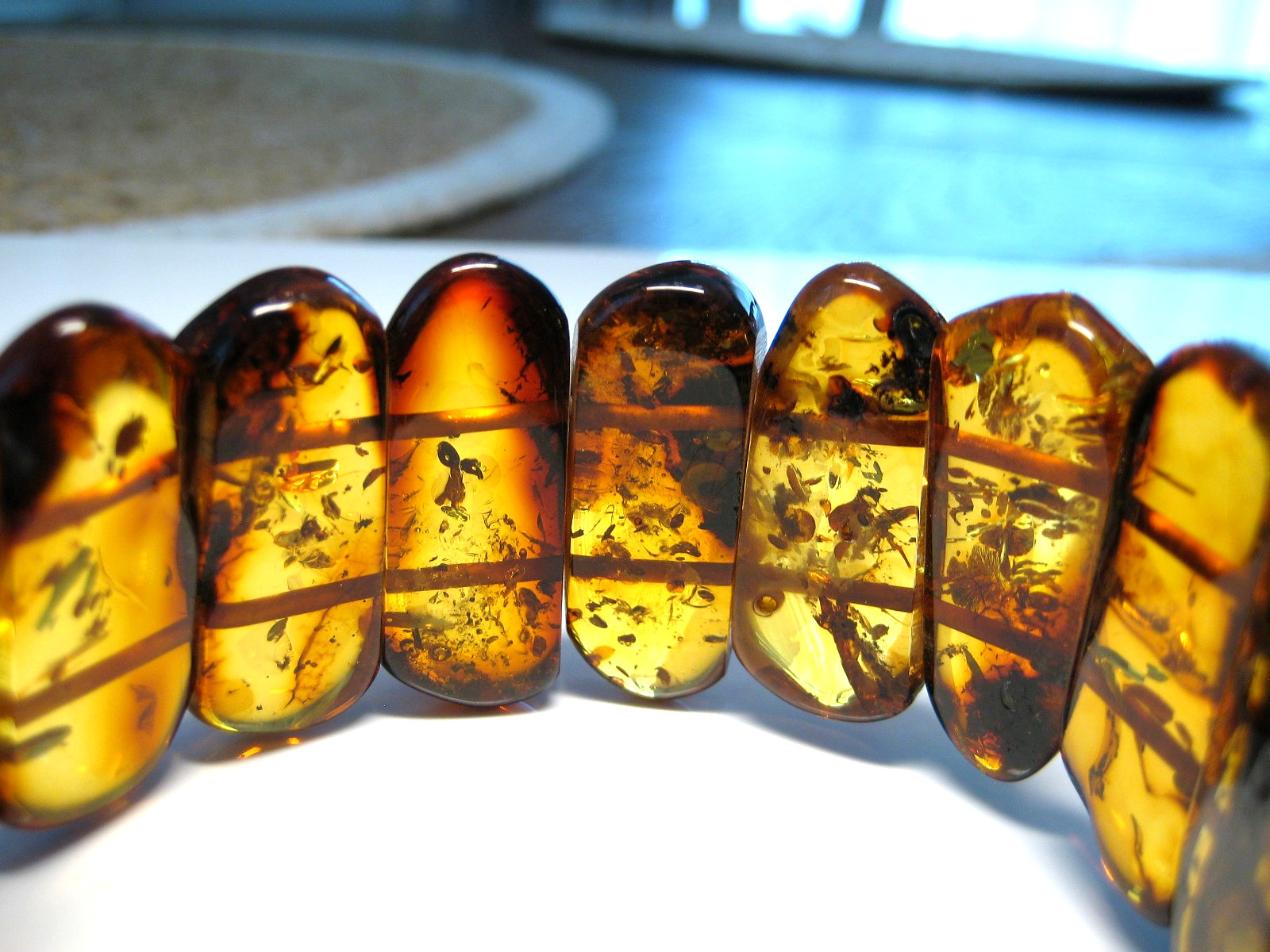 Genuine Massive Huge Cognac Amber Baltic Amber Bracelet 40 gr 7.5-8 in !!!