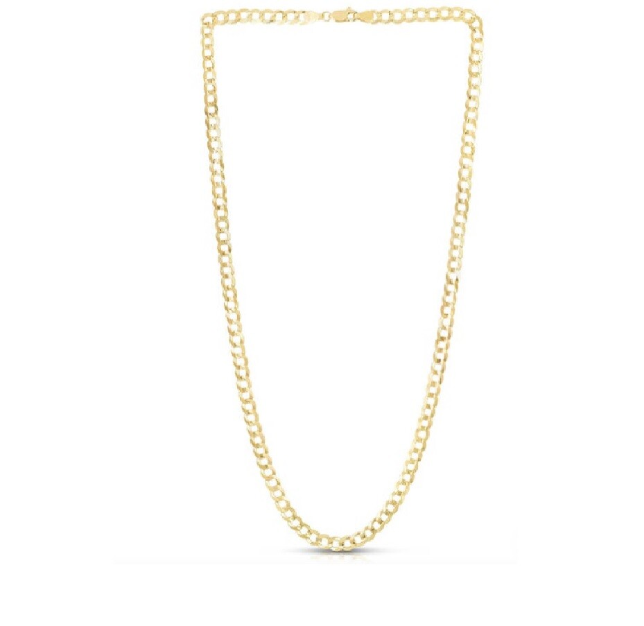 18K Yellow Gold Filled 16″-32″ inch 2mm Thin Cuban Curb Link Chain Necklace N70G
