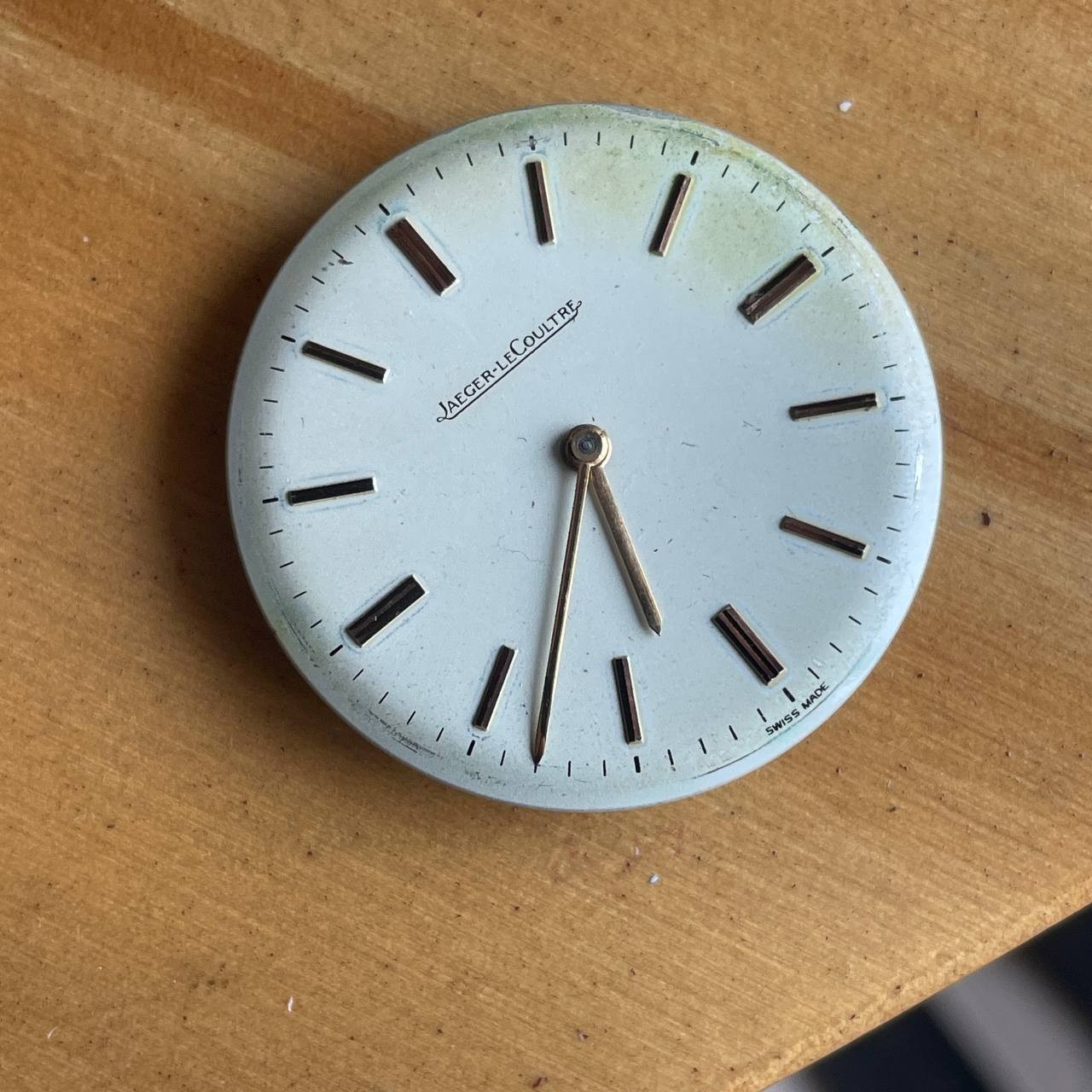 JAEGER LECOULTRE MANUAL WIND CALIBER k478 C GOOD BALANCE MOVEMENT FOR REPAIR