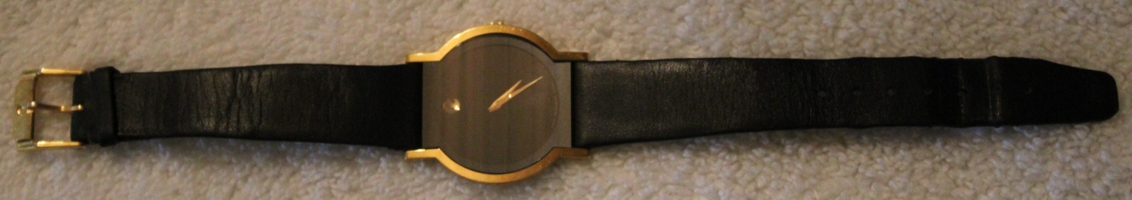 MOVADO HORIZON 87-40-870 MUSEUM QUARTZ WATCH, ESTATE FIND, FREE SHIPPING  INS.