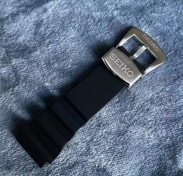 20-22mm for SEIKO Prospex BLACK SRP779 SRPC91 Silicon Rubber Watch Band.
