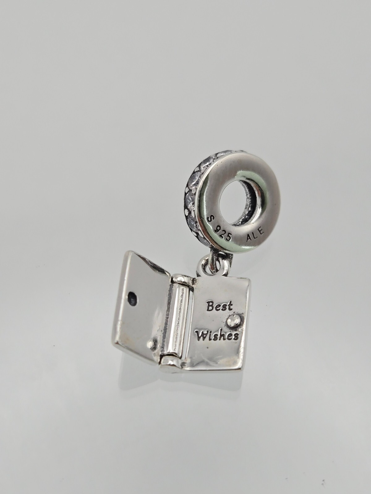 Authentic Pandora Sterling Silver Happy Birthday Wishes Moment Charm