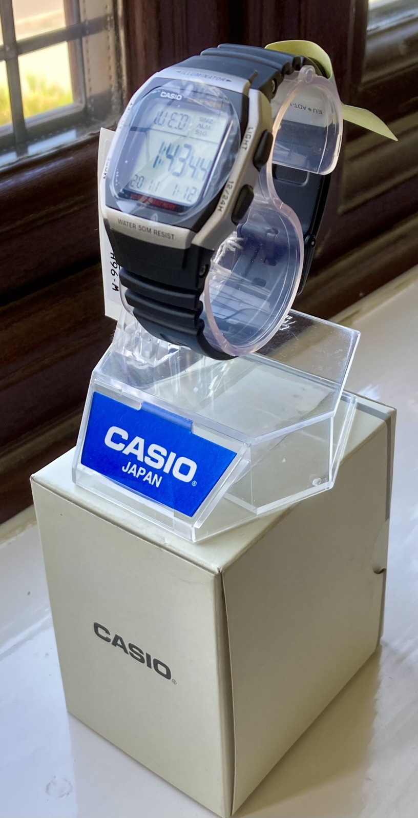 Casio ~ W-96H-1AVES Digital Quartz Watch ~ 10 Year Battery ~ BNIB