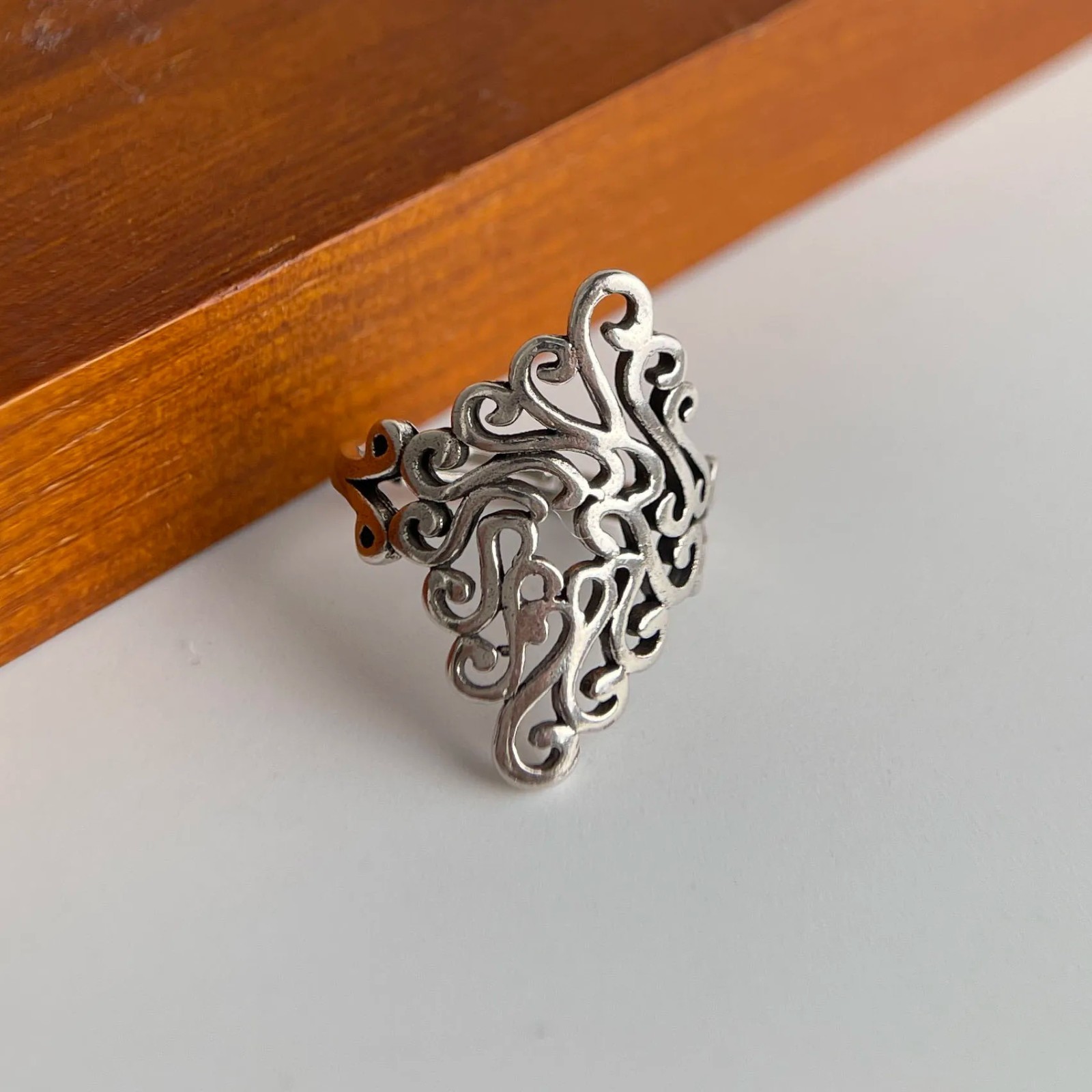 925 Sterling Silver Ring Adjustable Ring Jewelry Gifts for Women