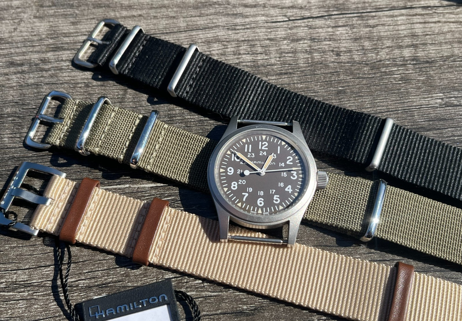 Hamilton Khaki Field Hand Wind Brown Dial 38mm H69439901
