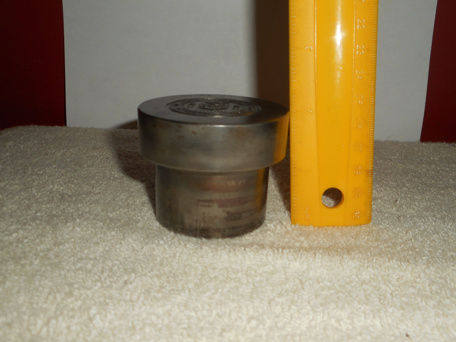 U.S. NAVY COMMAND Negative Steel Die Jewelry Stamp Tool Die Hub Hob Mold