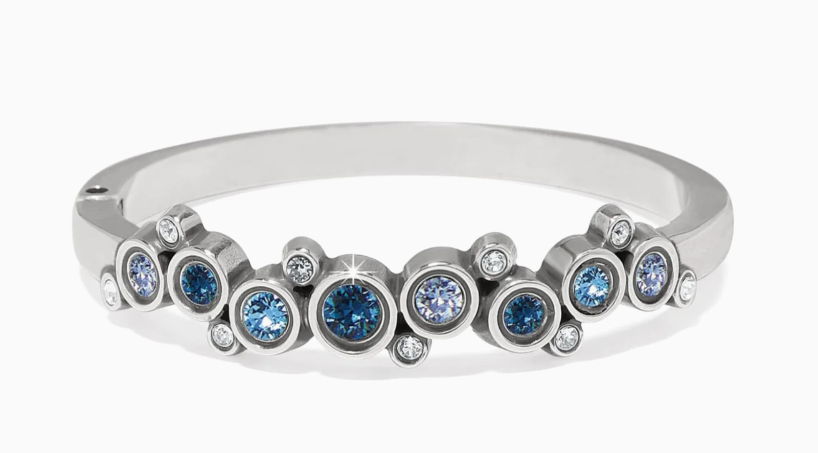 Brighton Constella Cluster Hinged Bangle COLOR Blue STYLE: JF0279 MSRP: $118 NWT