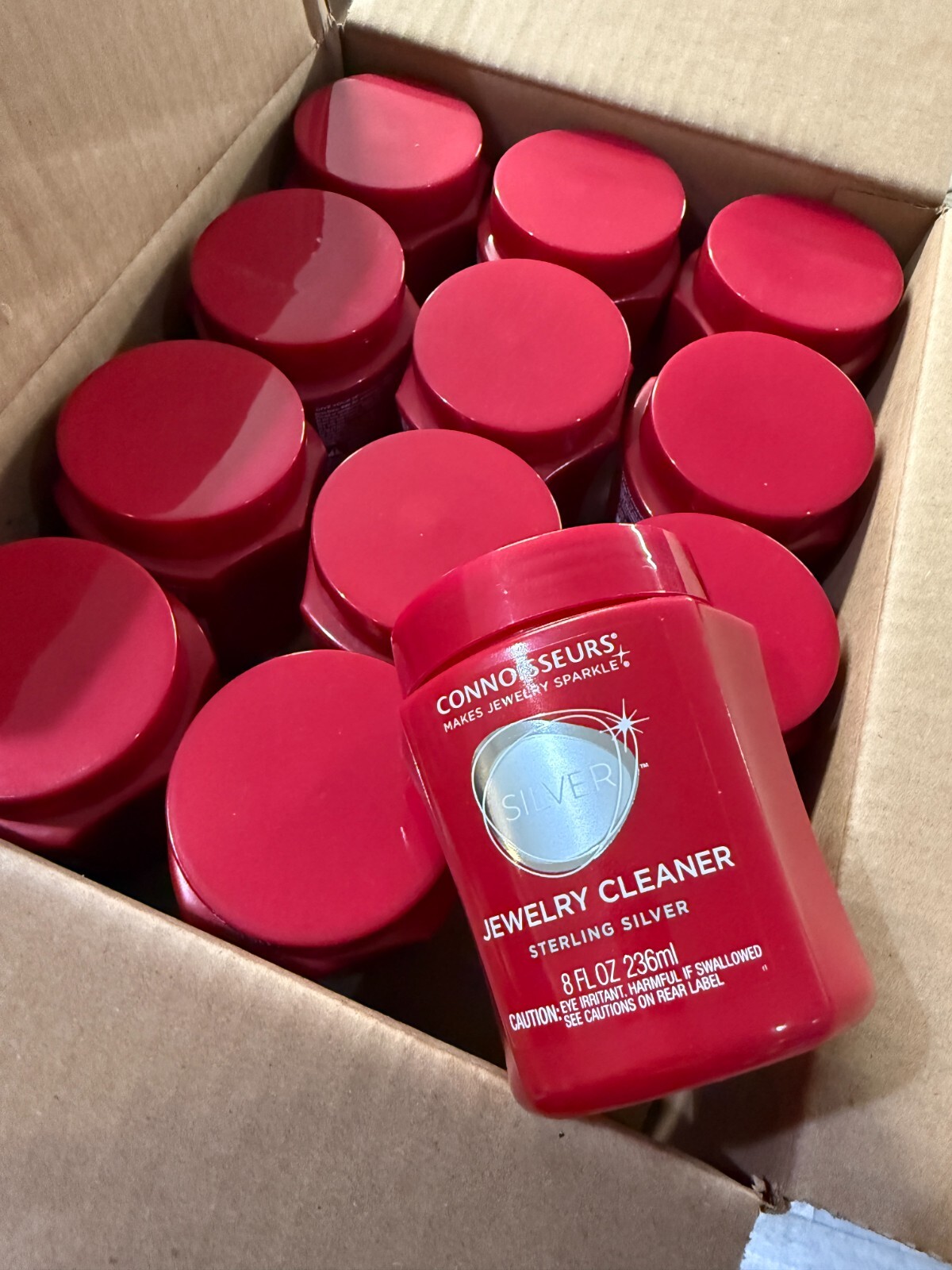 LOT OF 12: Connoisseurs Silver Jewelry Cleaner Liquid – 925 Sterling Cleaning