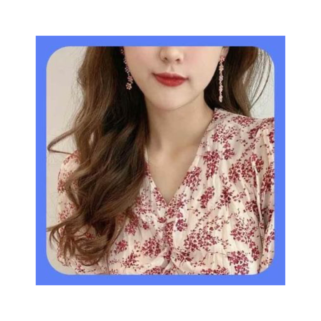 Unique Pretty Cascading Multi Colorful Beauty Rhinestone Flower Earrings