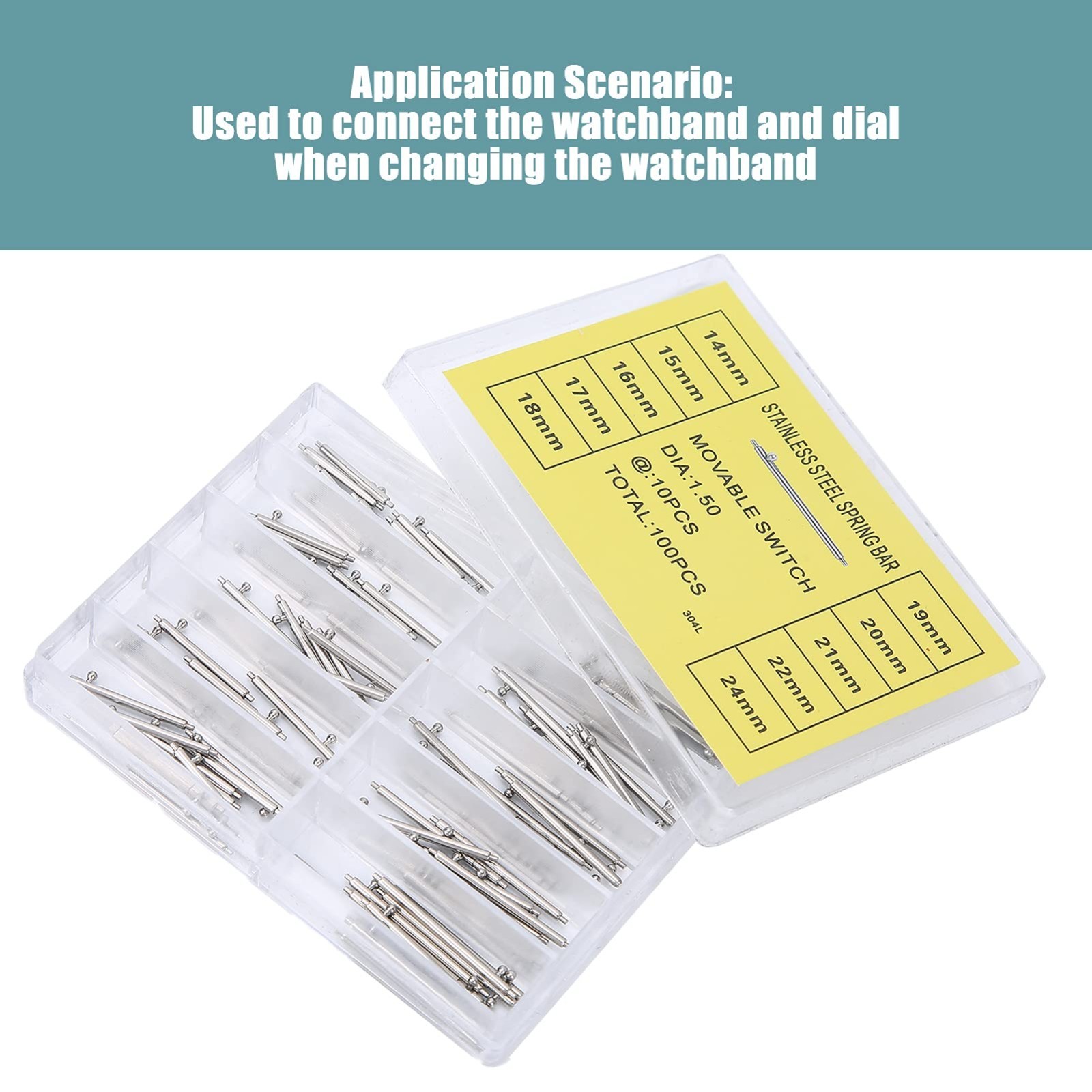 Quick Release Spring Bars Pins for Watch Repair – Strap Link Pins Accessories