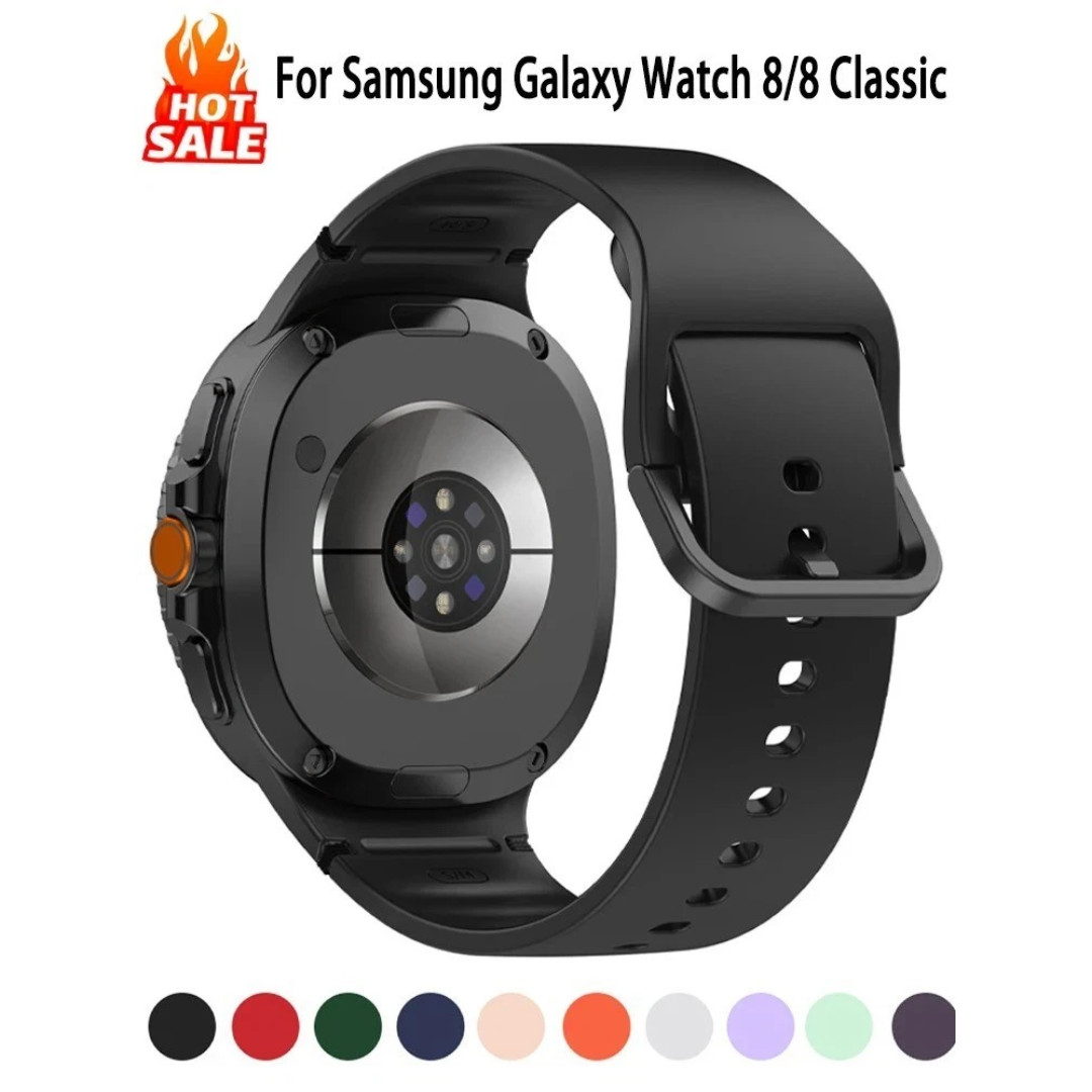 Original Strap for Samsung Galaxy Watch 8 40mm/44mm Classic 46mm Sport Band ✅