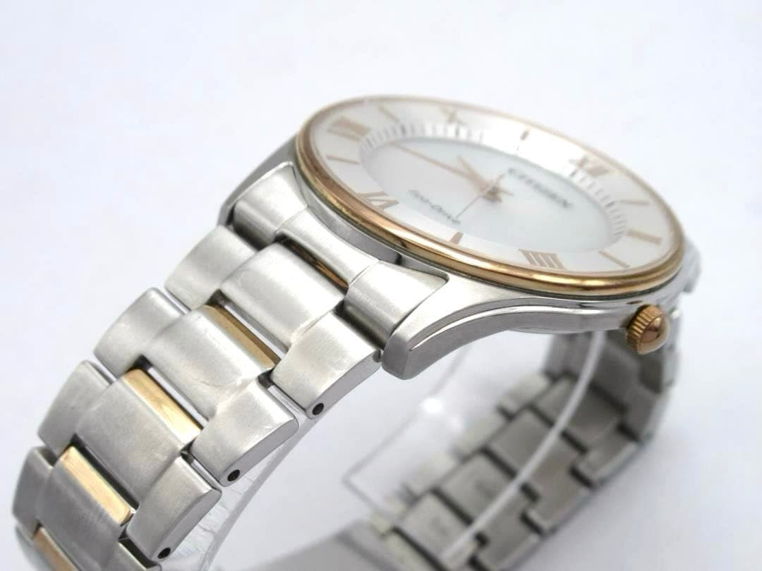 Excellent condition CITIZEN Eco-Drive E031-S111056 Solar Watch