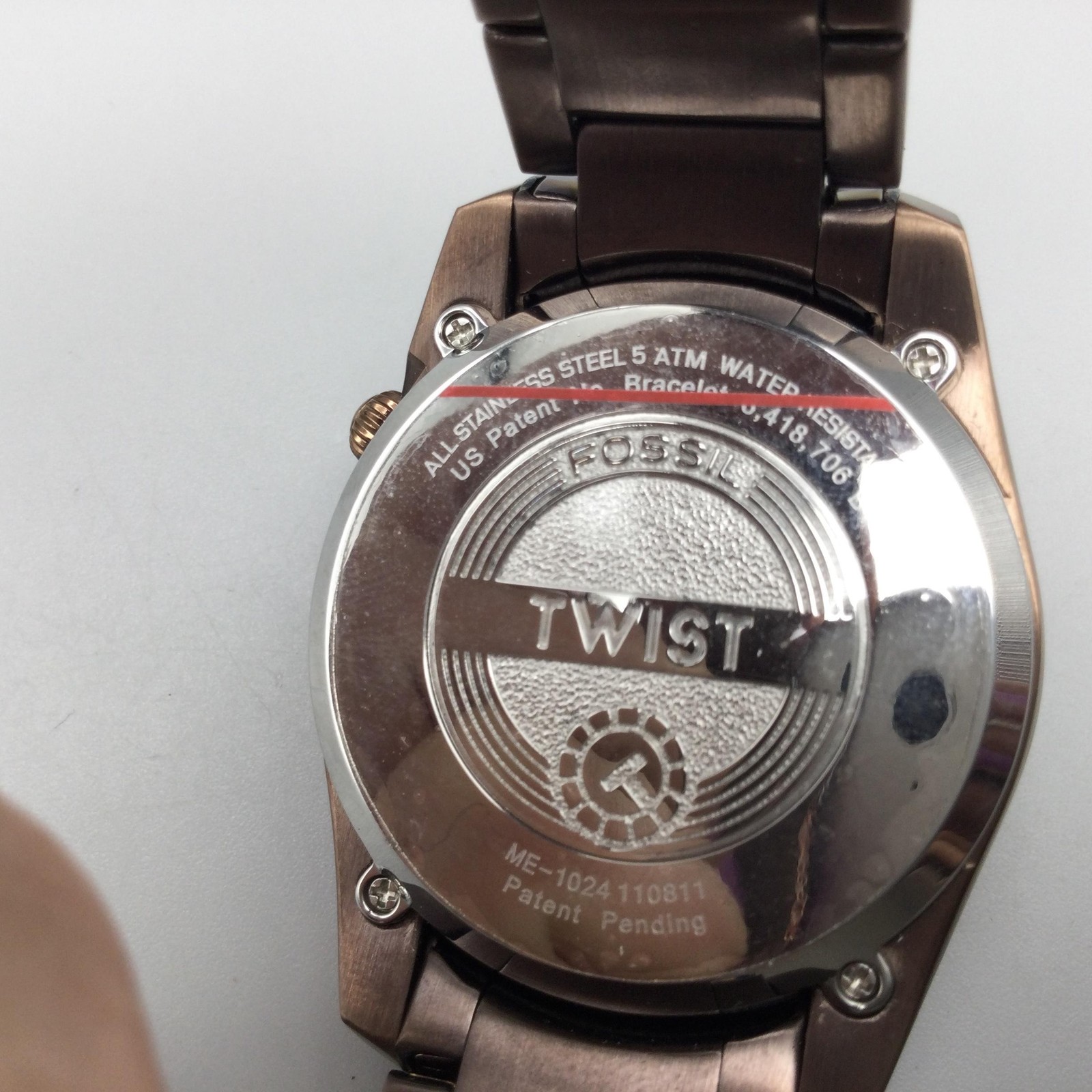 Fossil Twist Automatic Womens Watch 35mm Skeleton Dial ME-1024 with Tag 7.25″