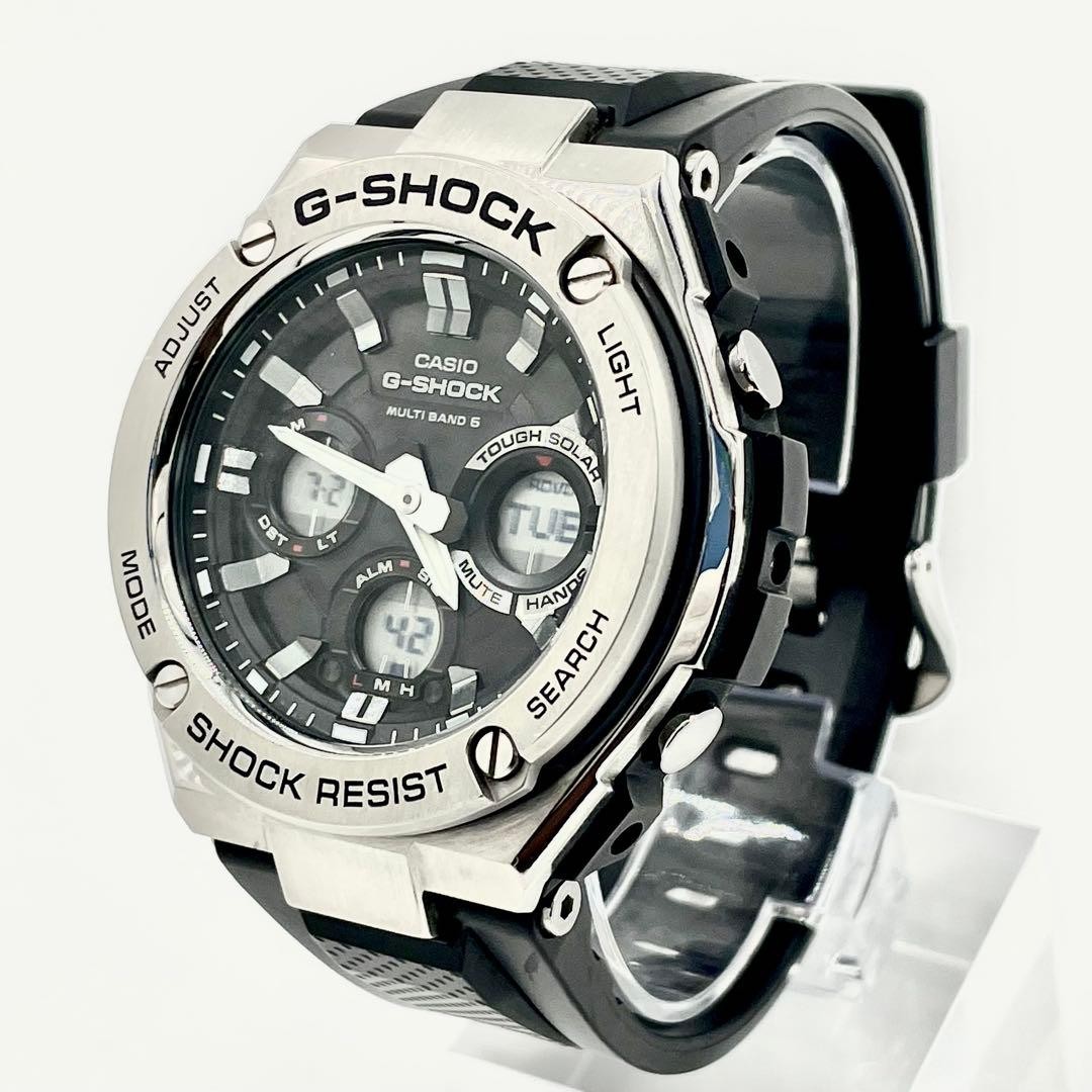 Operational with Accessories Casio GST W110 G Steel G-Shock Men’s Watch