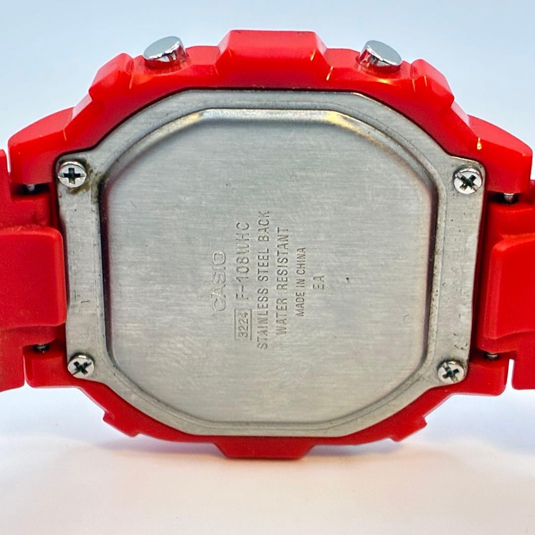 Good condition, working⭐️G-SHOCK wristwatch digital ILLUMINATOR red waterproof
