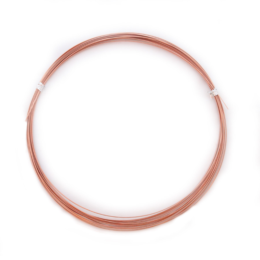 99.9% Pure Copper Wire Dead Soft Half Round 6 8 10 12 14 16 18 20 21 22 24 Gauge