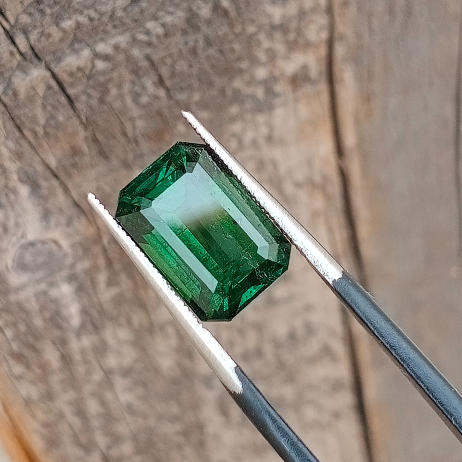 6.80 Carat Natural Cut Green Color Tourmaline Loose Gemstone From Afghanistan