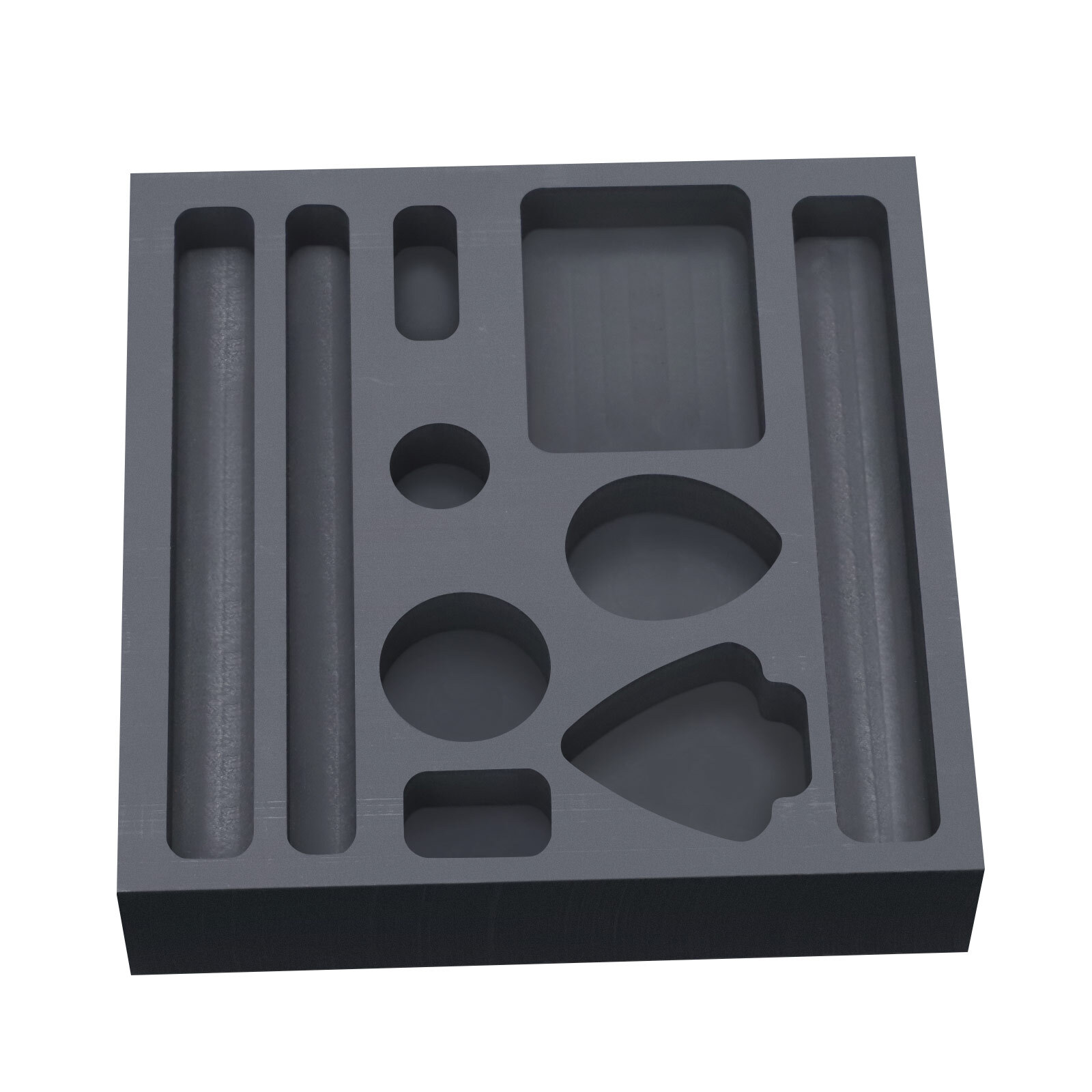 1PC Graphite Ingot Casting Mold Combo Mould For Melting Refining Gold Silver NEW