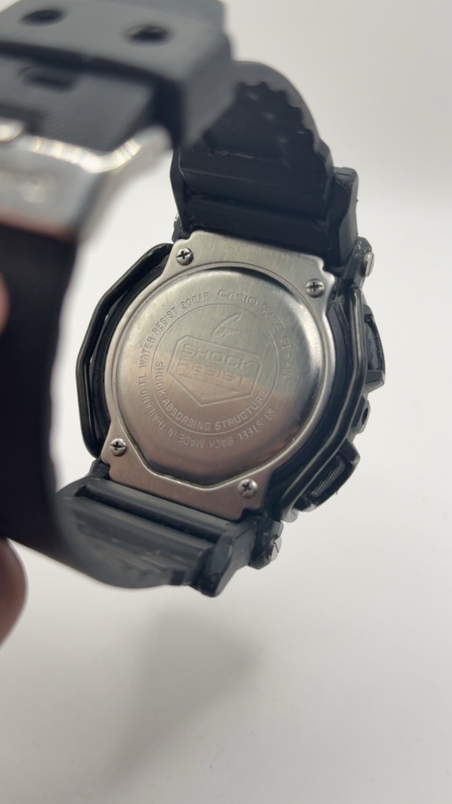 Casio G-SHOCK Digital Shock-Resistant 200m Black Resin Strap Men’s Watch
