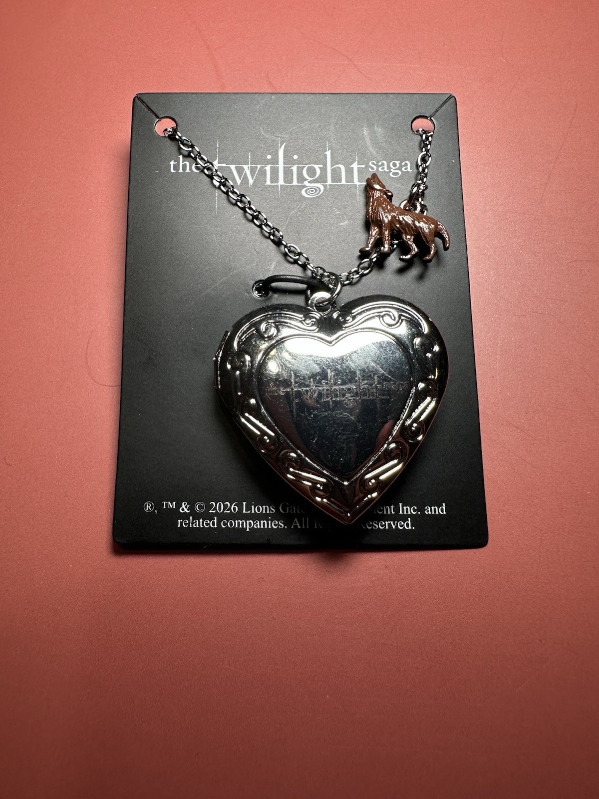 Twilight Saga Blind Box Heart Locket Necklace With Charm – Jacob