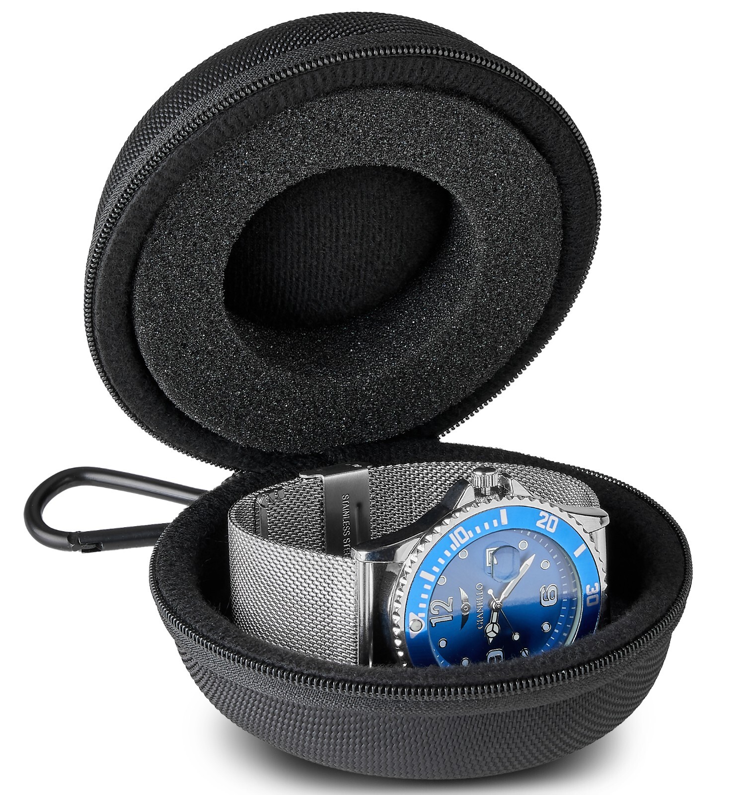 Gianello Travel Watch Case Storage Box for Wristwatches & Smart Watches