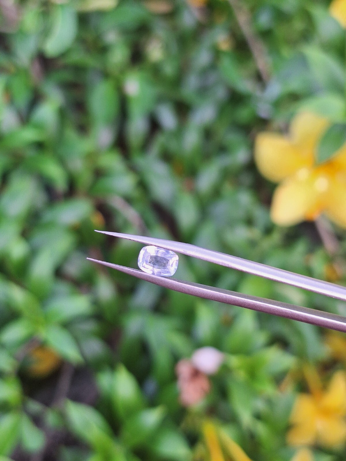 1.05 Carat Natural Opalescent White Sapphire Unheated With moonstone look
