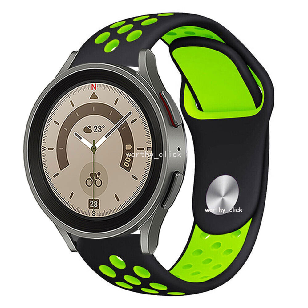 Silicone Sport Band Strap For Samsung Galaxy Watch 4 5 6 Pro 45/40 44mm 42m 47mm