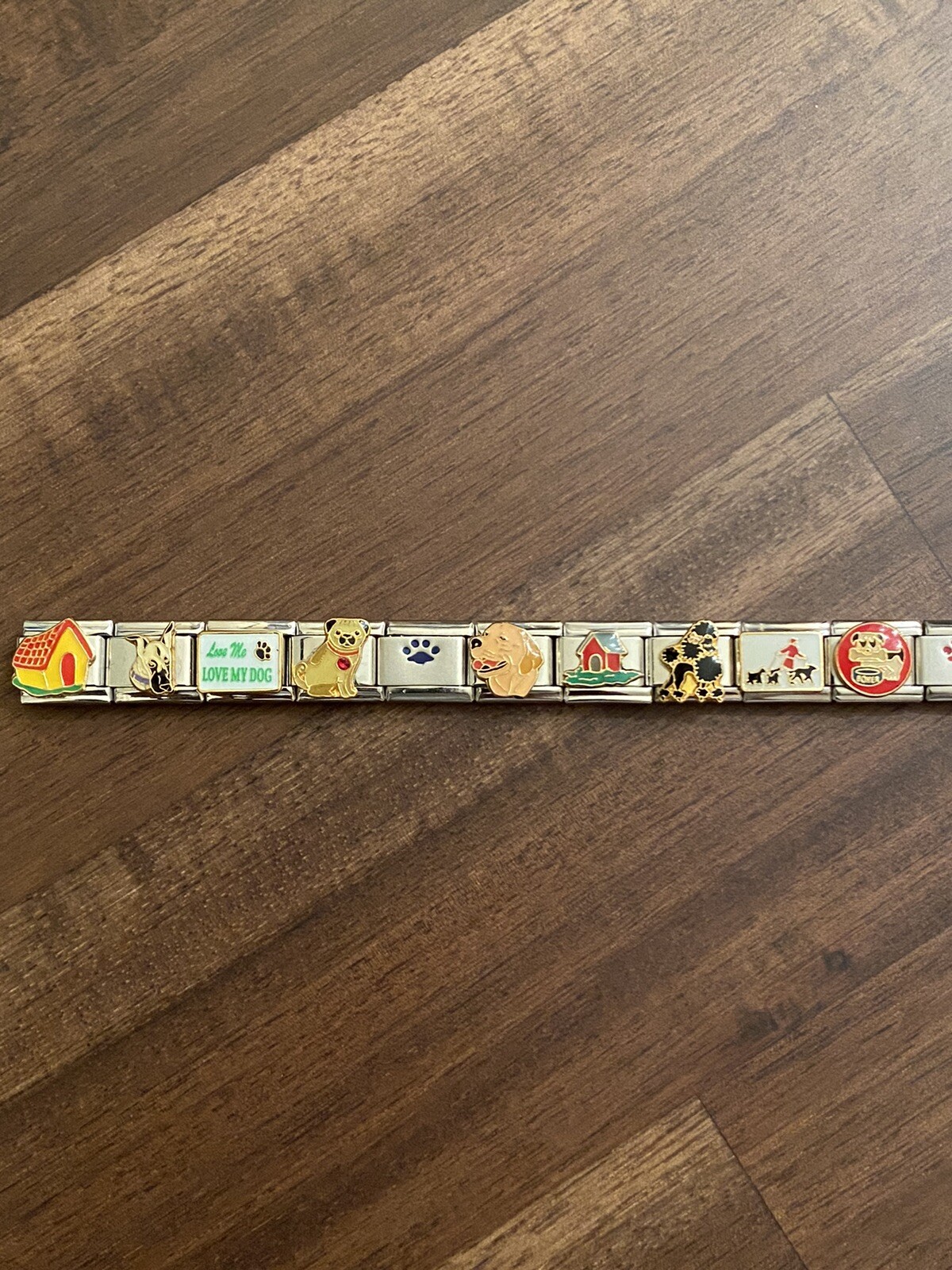 20 Charm Dog Lovers Bracelet Italian Charm New