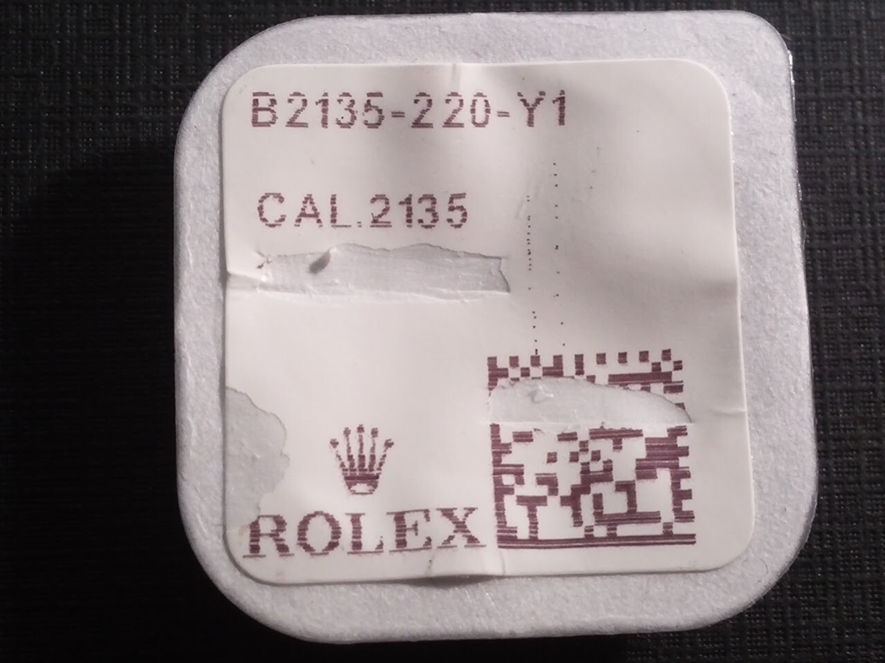 Rolex 2135 220 Setting Lever/Detente Ladies Automatic NOS NEW SEALED